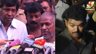 Vijay, Vadivelu, Illayaraja : MSV is my Inspirational Guru | MS Viswanathan Death Video