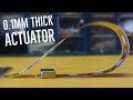 My 0 1mm Thick ACTUATOR