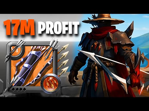 17 Million in 2 HOURS with Longbow SOLO PVP | Albion Online