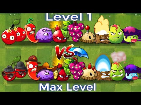 Every BOMB Plants Level 1 vs Max Level - PvZ 2 Discovery Plant vs plant