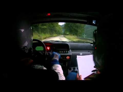 Cameracar Rally Città di Lucca 2014 Garziano-Capilli Clio Williams A7 - PS 4