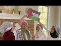 😭💔Pray for Palestine | Fatima and her friends showing support for Palestine | Vocal Maryam Masud
