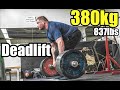 Deadlift 380kg Maastaveto