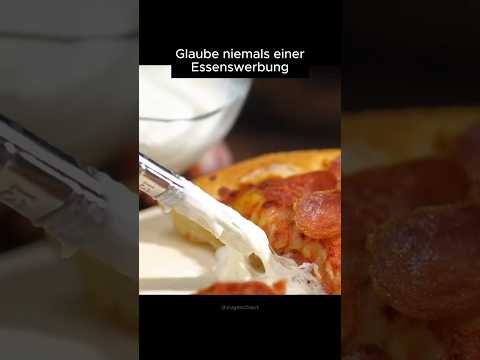 Geheime Tricks in Essenswerbungen 🍕🤫 #essen  #foto  #wissen