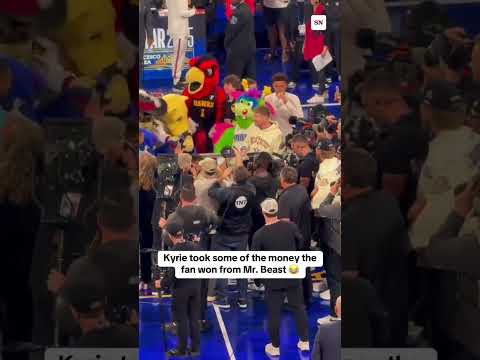 Kyrie stole the Mr. Beast prize money! #shorts