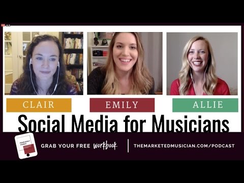 Social Media for Musicians/Artists - Emily Davidson on The Marketed Musician