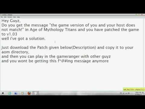 comment installer aom titans