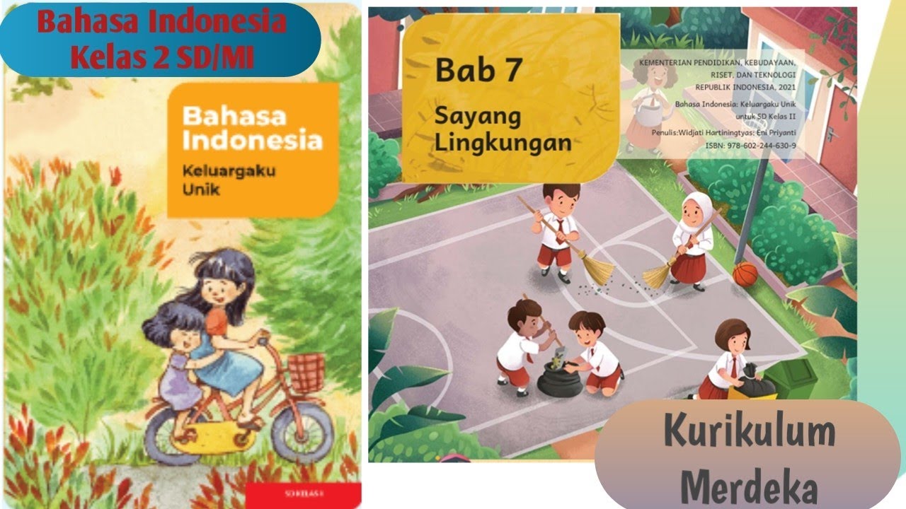 Bahasa Indonesia Kelas 2 SD BAB 7 SAYANG LINGKUNGAN Kurikulum Merdeka