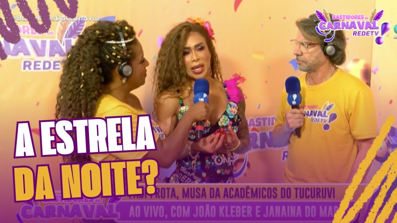 Fabi Frota, musa da Acadêmicos do Tucuruvi, dispara: "O grande destaque sou eu"