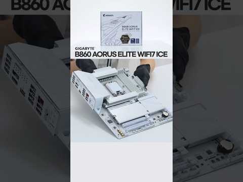 B860 AORUS ELITE WIFI7 ICE #기가바이트 #메인보드 #245k #리안리 #비전컴팩트 #화이트pc #저소음컴퓨터
