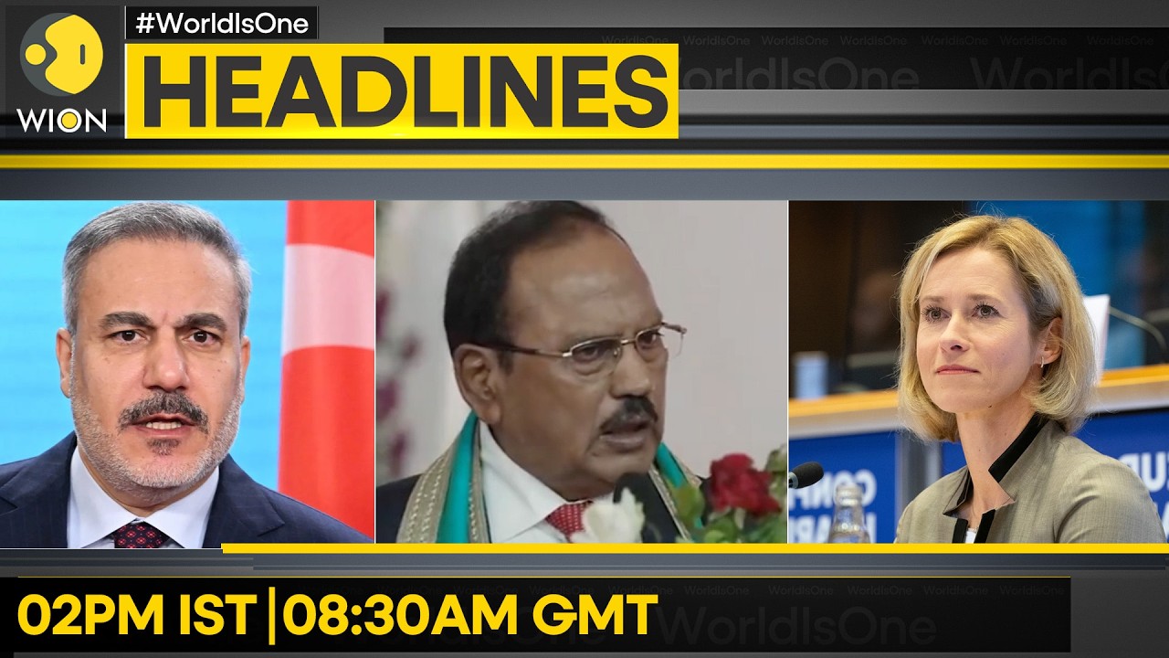 EU's Kaja Kallas Slams Political Violence | Swiss Flight Catches Fire: 6 Injured | Headlines