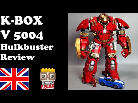 Better than the Lego UCS Hulkbuster ??? K-Box V5004 - Hulkbuster Review