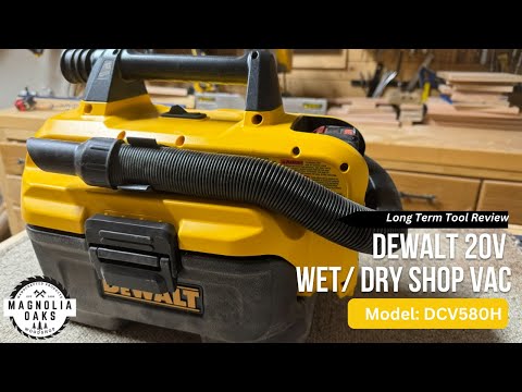 My Honest Review of the Dewalt DCV580H Portable Wet / Dry Shop Vac
