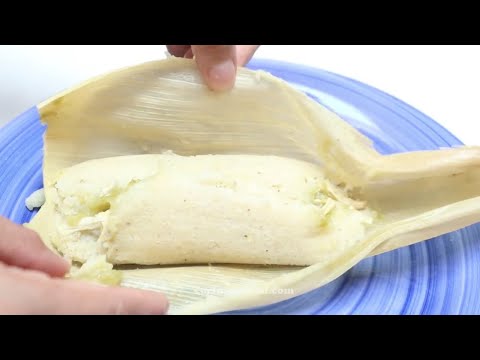 Receta De TAMALES VERDES Te Van a Encantar