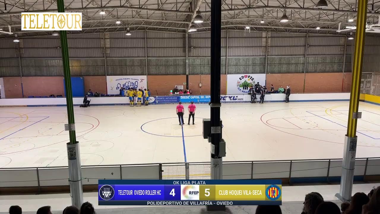 TELETOUR OVIEDO ROLLER HC vs CLUB HOQUEI VILA-SECA