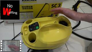 How to Change the WATER HARDNESS Setting on KARCHER SC3 Easyfix - Beginners guide