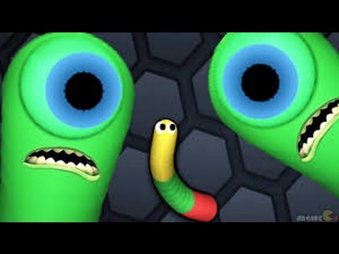 Slither.io Monster Eye Evil Shortest Snake Vs Longest Snake Trolling Kill In Slitherio!