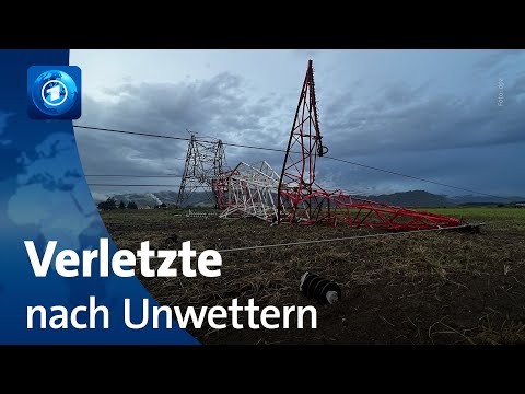Heftige Unwetter im Süden Europas