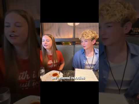 salish and kaido eating noodles together😄 | subscribe to @jordanmatter| #kalish #salish #kaido