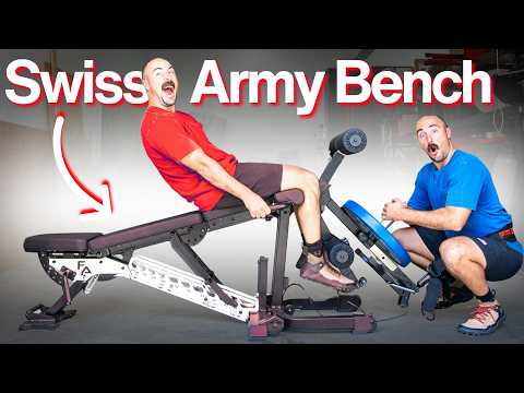 The 10-in-1 Bench that Does It All (Even Belt Squat!)