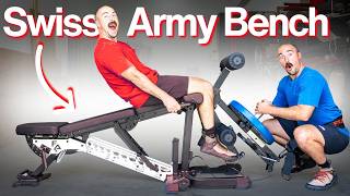 The 10-in-1 Bench that Does It All (Even Belt Squat!)
