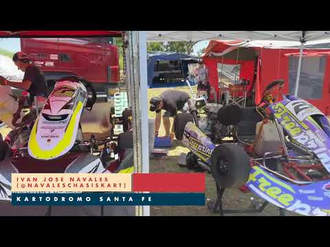 lvan Navales Propietario del equipo de Las Varillas (Cordoba) en Karting Santa Fe 2025