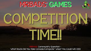What Route Did You Take Systems Wise? | Competition Question #21 | MrBads_Games (Closed)