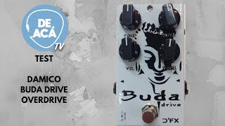 Video thumbnail for Test del Pedal Buda Drive de Damico FX Overdrive - De Acá! TV by De Acá Pedales y Accesorios