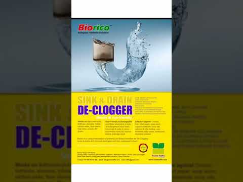 Biorico Kitchen Drain Grease Strap Choke Cleaner Powder