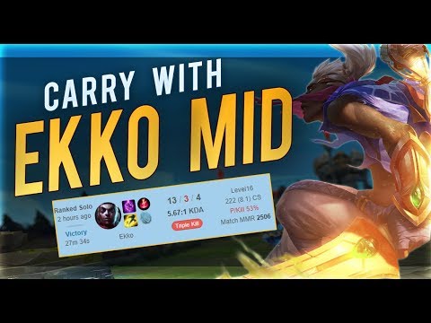 The world#1 Ekko taught me how to play like this | DOMINATING with EKKO MID