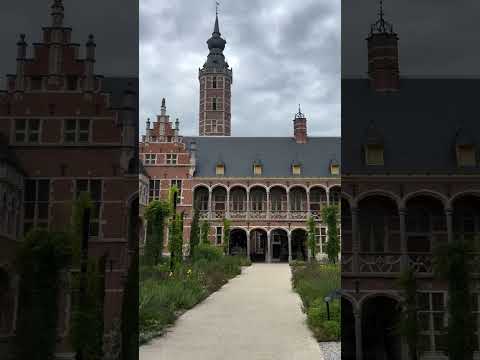 Hidden gem in Mechelen: museum garden of Hof Van Busleyden #belgium #malines
