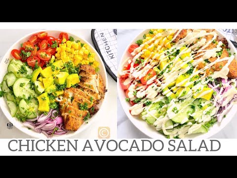 Salads: Perfect Chicken  Avocado Salad Recipe