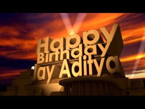 Happy Birthday Jay Aditya
