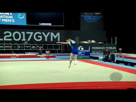 DOLGOPYAT Artem (ISR) - 2017 Artistic Worlds, Montréal (CAN) - Qualifications Floor Exercise