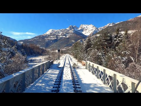 ★ 4K 🇫🇷 Briançon - Sisteron - Marseille, from the French alps to the coast cab ride [12.2021]