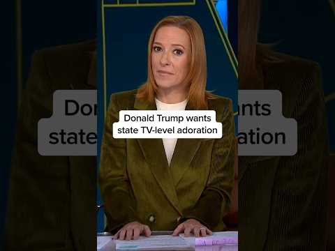 Donald Trump wants state TV-level adoration