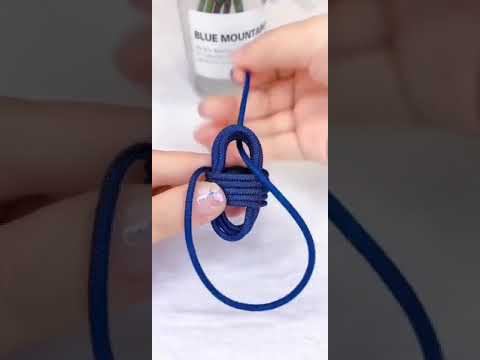 how to make monkey fist easily || #paracord 550