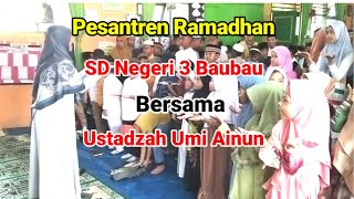 Keseruan Pesantren Ramadhan di SD Negeri 3 Baubau