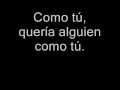 José José. Como tú (letra).