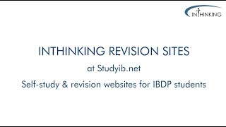 InThinking Revision Sites at StudyIB.net