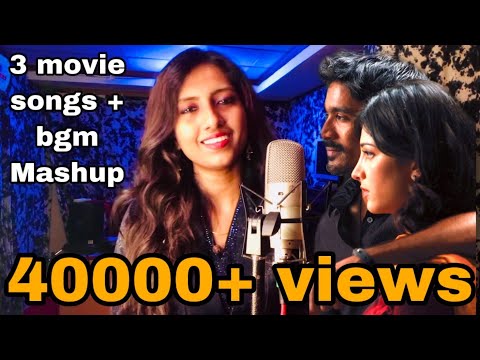 3 - Mash up (moonu) | Song & BGM ft Flute Ashish | Samson joe | Nalini vittobane