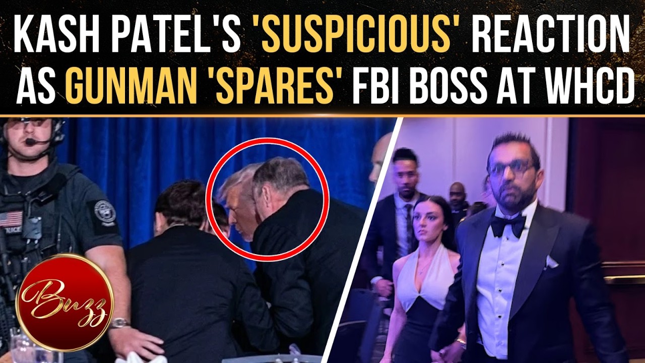 WHCD: Kash Patel Just Stands, Skips FBI Phone? WILD Theories Explode As Shooter Manifesto Revealed
