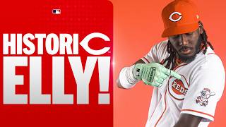 Elly De La Cruz's 10 homers are tied for the most in Reds history before May 1 | MLB Highlights