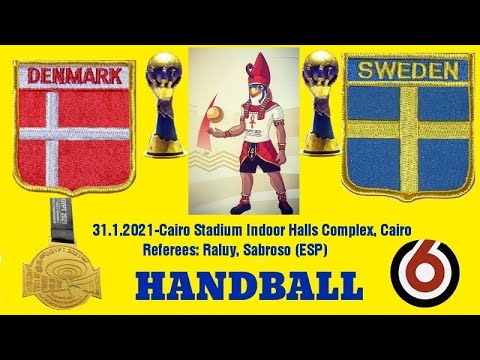 2021 world men's handball championship HANDBALL 2021 DENMARK  SWEDEEN SWERIGE FULL MATCH
