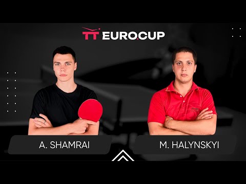 12:50 Andrii Shamrai - Mykola Halynskyi 03.04.2024 TT Euro.Cup Ukraine Elite. TABLE 4