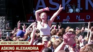 Asking Alexandria - When The Light Come On (Live @Vainstream 2018) By. HansStudioMusic [HSM]