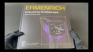 Průmyslový endoskop Ermenrich Seek VE40 fialový