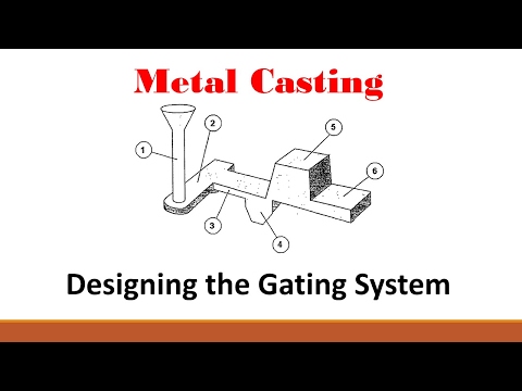 Metal Casting (Part 3: Designing the Gating System)