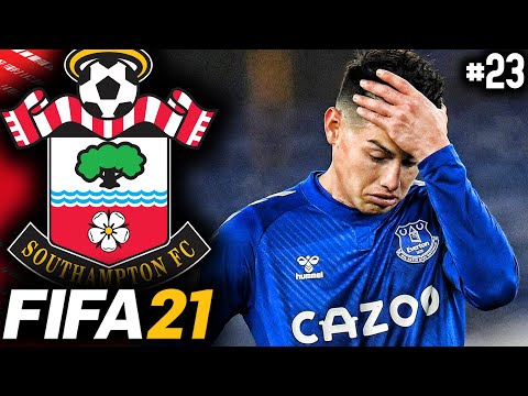 EVERTON RELEGATED??? FIFA 21 Southampton Career Mode EP23