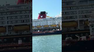 Disney Wonder Cruise Ship in Sydney Australia